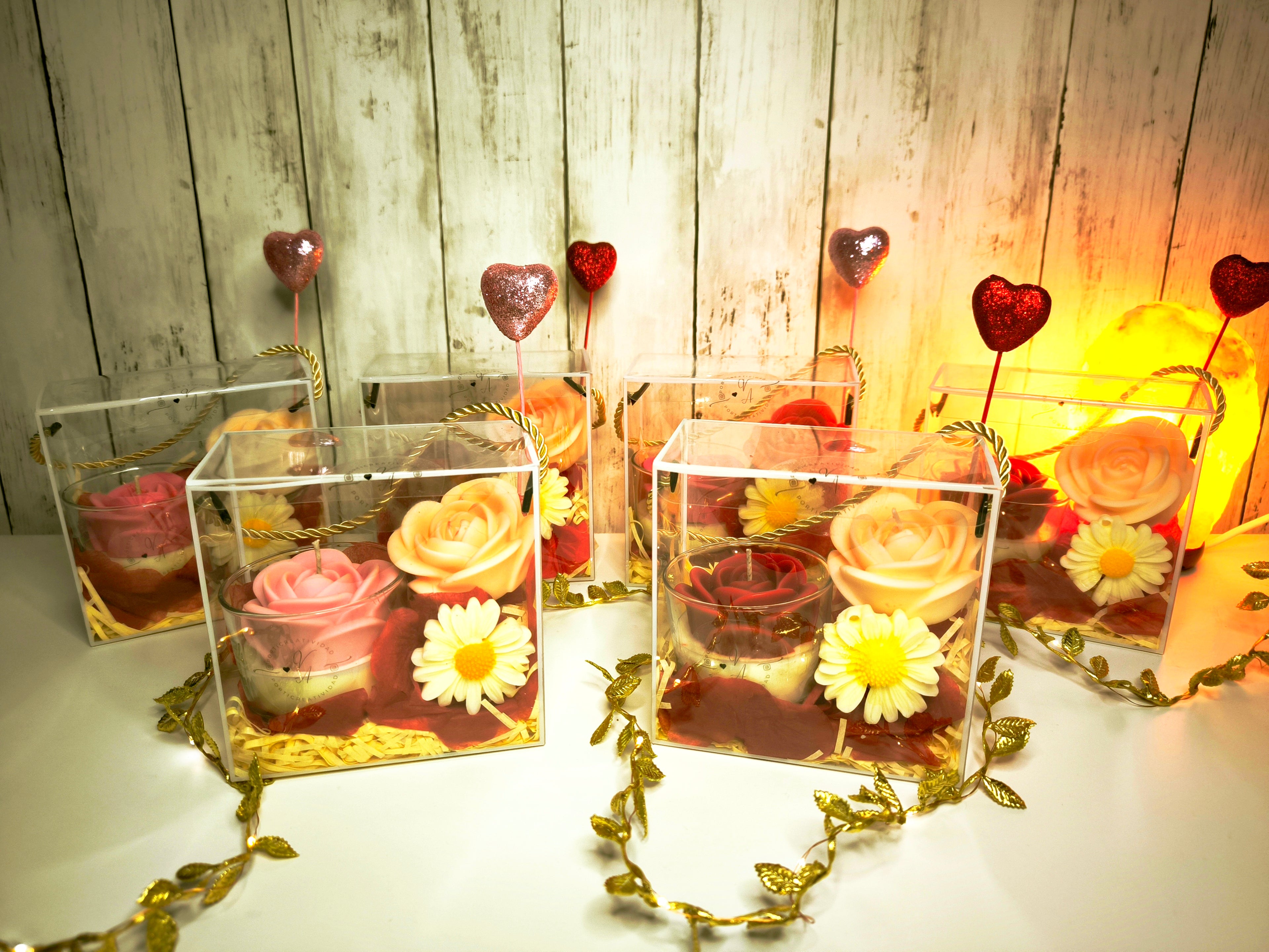 Cajas metacrilato ( diferentes motivos)