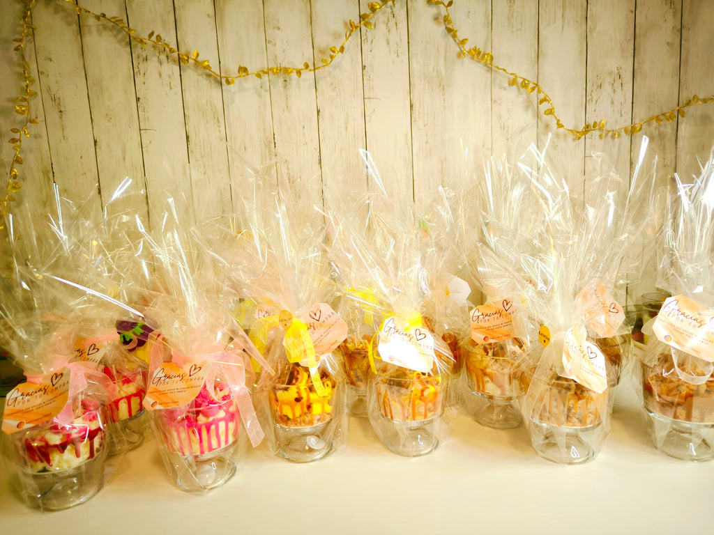 Velas copas postres