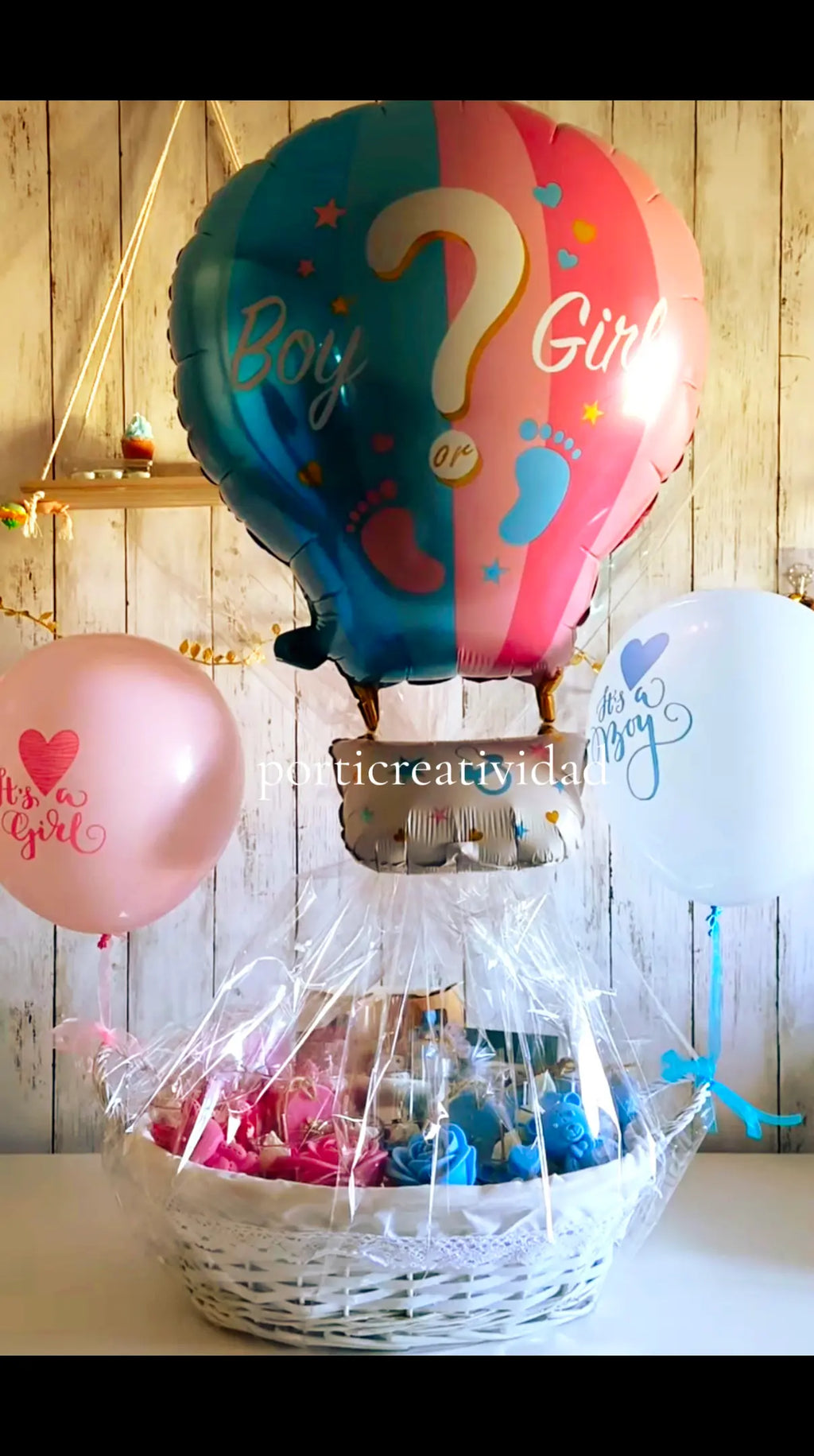 Cesta babyshower ( bajo pedido)